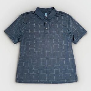 Men's XXL PGA Tour Pro Series Navy Blue Stretch Wicking Golf Polo Shirt